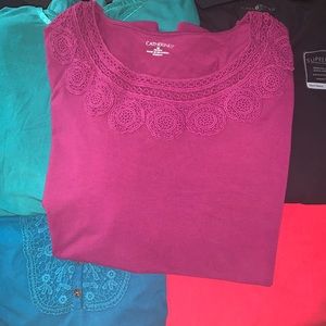 Catherine's Plus size shirts lot